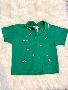 Vintage Buster Brown Golf Polo Shirt 3T